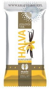 Chałwa Słonecznikowa  Waniliowa  270g 