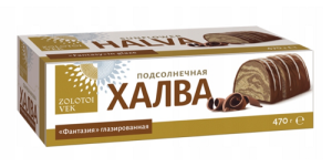 Chałwa Słonecznikowa Fantazja Glazurowana 470g 