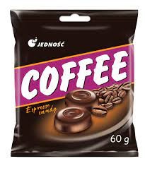 Jedność Cukierki o smaku Kawy Espresso 60g 