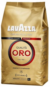 Lavazza Kawa Qualita Oro Ziarno 1kg Włoska
