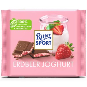 Ritter Sport Erdbeeren Jogurt 100g