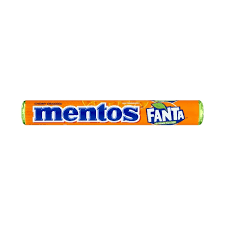 Mentos Fanta Cukierki do żucia smak pomarańczowy 37,5 g 