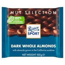 Ritter Sport Czekolada Deserowa z Migdałami 100g