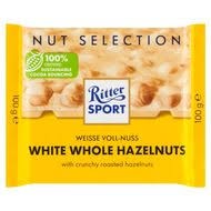 Ritter Sport  Czekolada Biała z orzechami 100g
