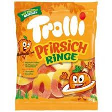 Trolli Żelki Pfirsich Ringe 150g