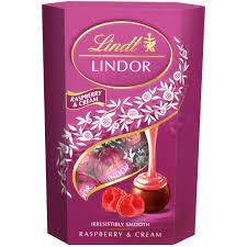 Lindt Lindor  Raspberry & Cream 200G 