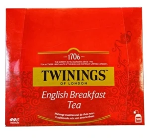 Twinings Herbata English Breakfast 100 sztuk ze sznurkiem 