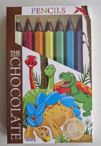 Czekoladowe Kredki DINO 100 g 