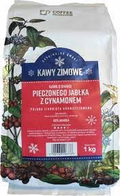 Kawa Ziarnista o Smaku Pieczonego Jabłka z Cynamonem  1KG