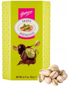Goplana Tasty Pistachio Czekoladki Mleczne z Kremem 192 g
