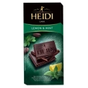 Czekolada HEIDI Dark Lemon & Mint 80g gorzka