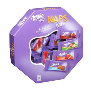 Milka Czekoladki Naps Mix 138g